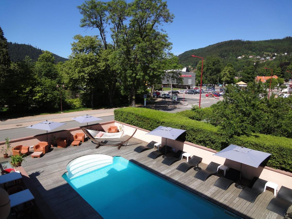 Les Loges Du Parc Hotel Gérardmer Exterior foto